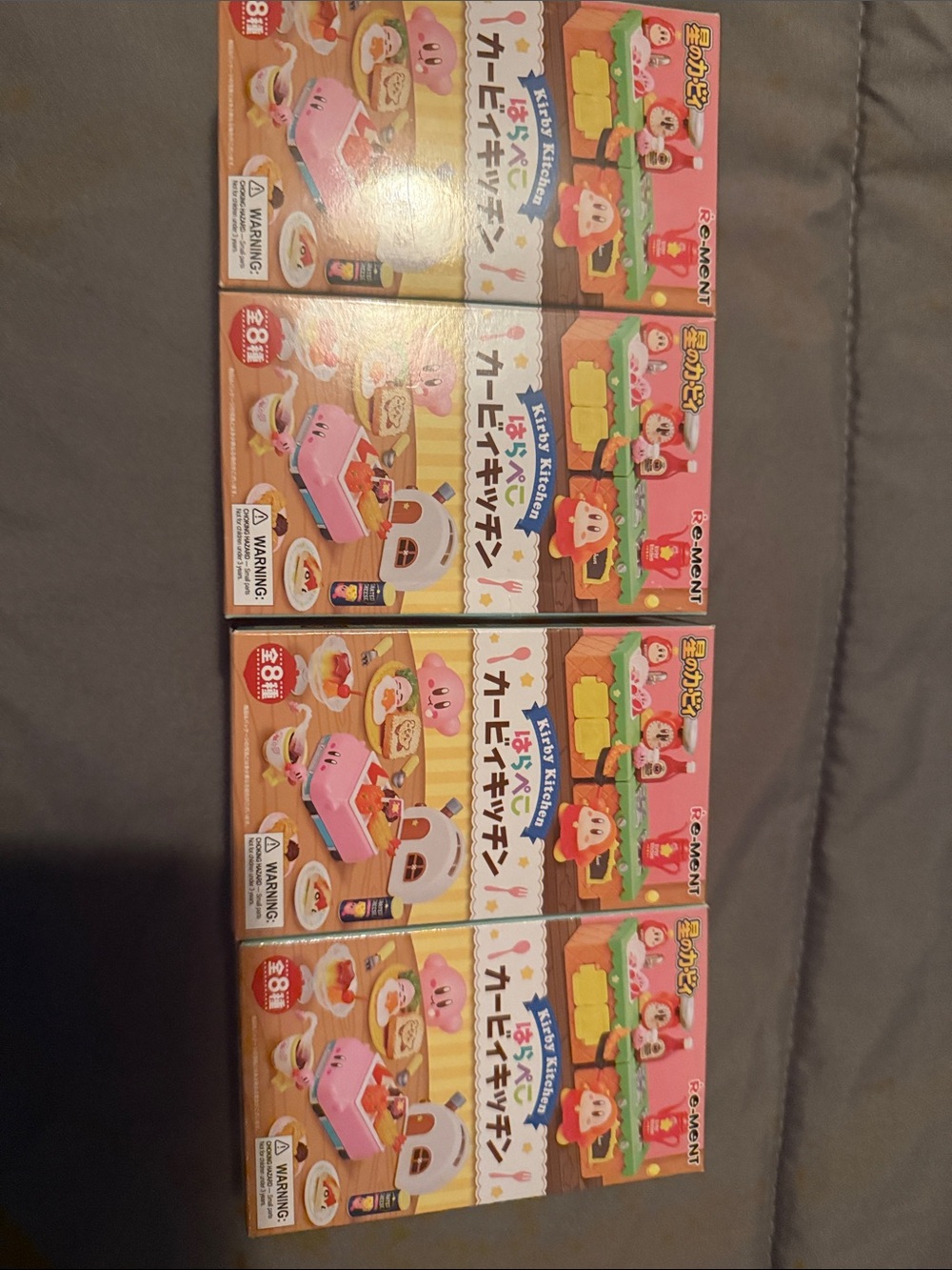 Kirby Pink Miniature Kitchen Playset - Nintendo new in box sealed - 4 available